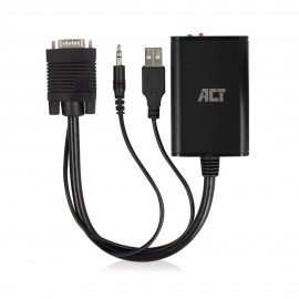 ACT VGA+AUDIO TO HDMI USB POWER RETURNED