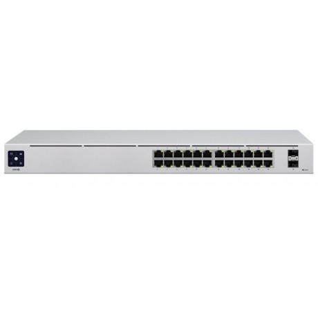 Ubiquiti UniFi USW-24 netwerk-switch Managed L2 Gigabit Ethernet (10/100/1000) Zilver RETURNED